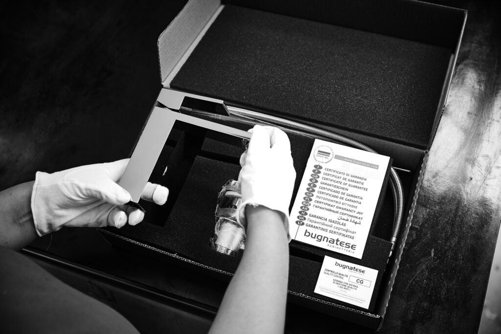 azienda-3 Rubinetteria Bugnatese, rubinetti di design e il suo packaging ecosostenibile