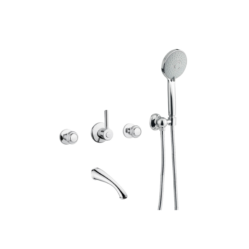 Gruppo Da Incasso Con Bocca E Kit Duplex Rubinetteria Bugnatese Gruppo Da Incasso Con Bocca E Kit Duplex Rubinetteria Bugnatese